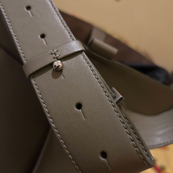 Leather Everlane Studio Bag Purse Olive Green - Picture 4 of 9